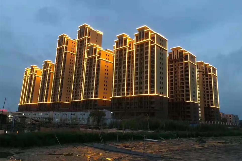 樓體亮化效果