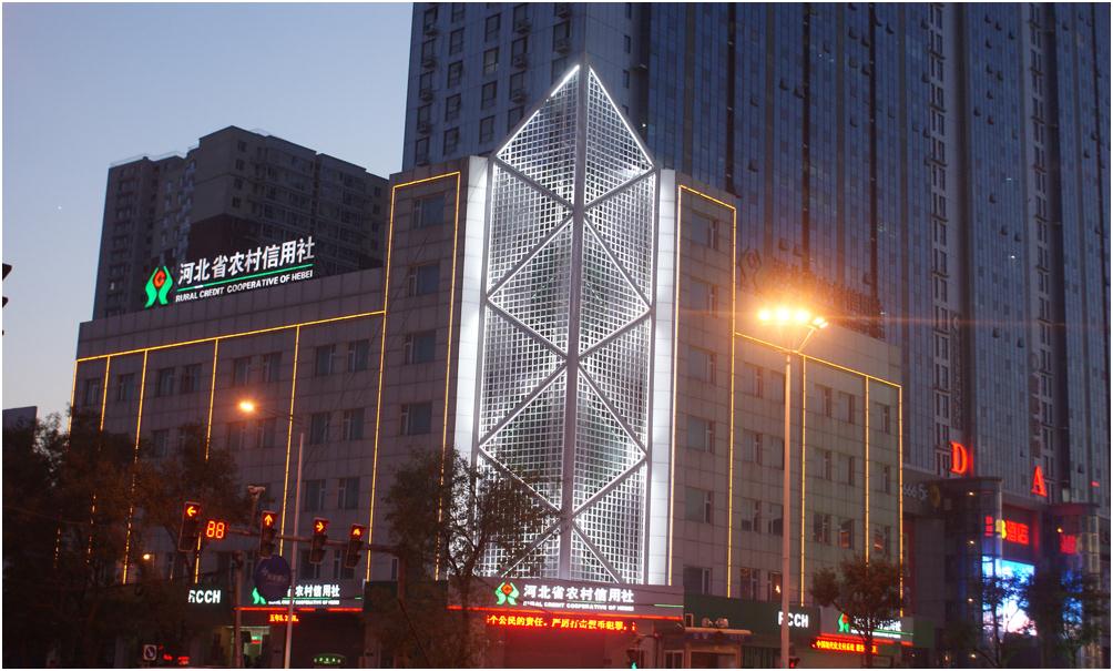 銀行樓體亮化