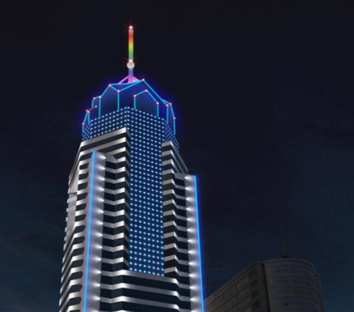 LED樓體亮化——告別昏暗，點亮城市夜景